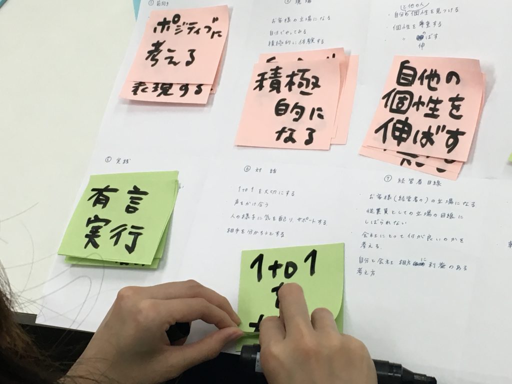 「会社が大切にする価値観」をつくる（前編）