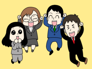 日本でいちばん大切にしたい会社のイラストまんが